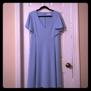 Robin’s Egg Blue CalvinKlein Dress Size 16
